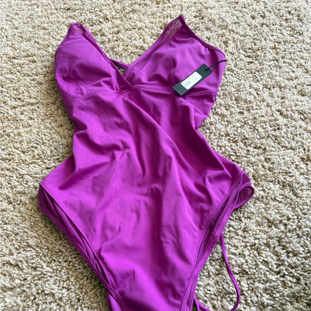 TA3 Meshy one-piece Swimsuit